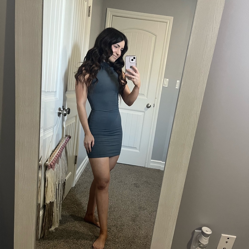 Babaton Contour Mockneck Dress